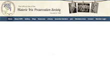 Tablet Screenshot of historiciris.org